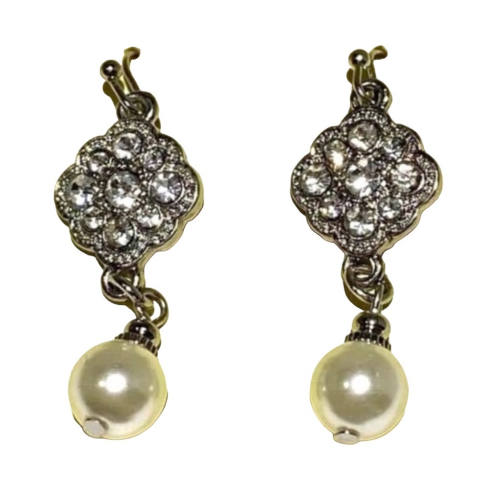 1928 Vintage Style Womens Faux Pearl Drop Dangling Taylor Swift Style Earrings